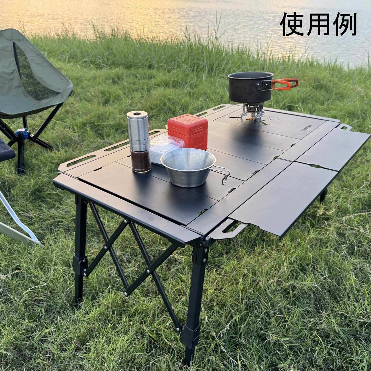 Amazon.co.jp: Solotour IGTテーブルアウトドア テーブル 折り畳み