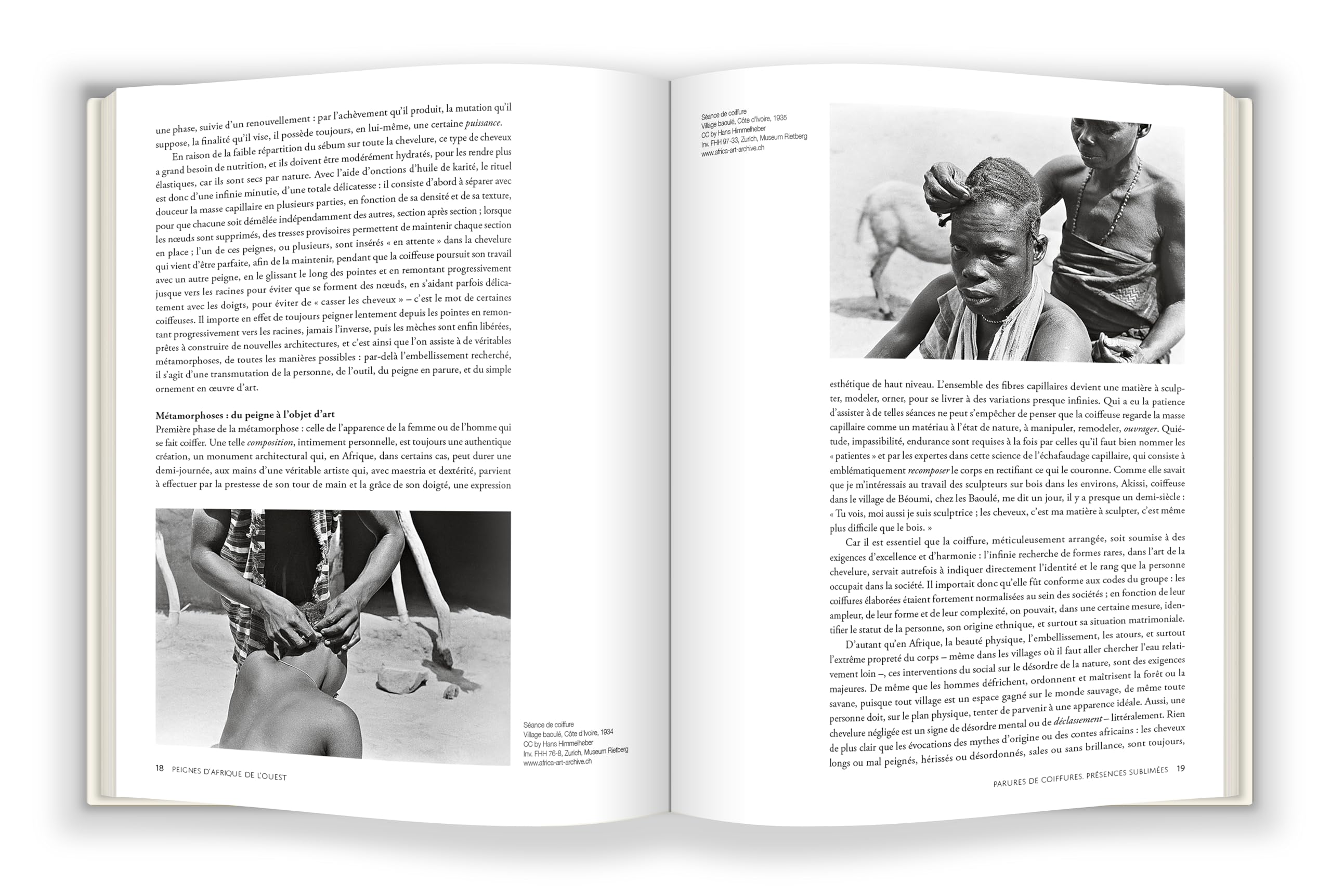 Peignes d’Afrique de l’Ouest: Collection Mina et Samir Borro