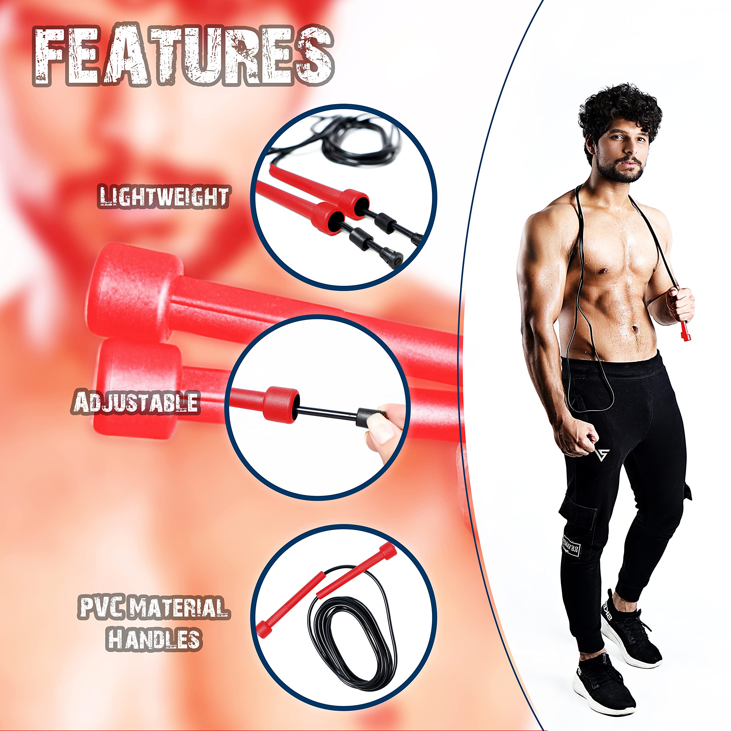 BARACUS Corde à Sauter Pour Femmes, Hommes, Enfants | Accessoires De