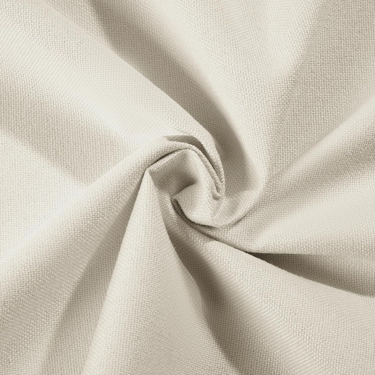 100% Blackout Curtains Pinch Pleated Curtains with White Silicone Coating for Bedroom, Living Room, 60 Width 88 Inch Long 1 Panel, Beige