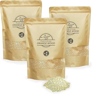 Smokey Olive Wood 3x 1.5 liters smoking dust, orangewood, fine smoking chips, grain size 0-1mm