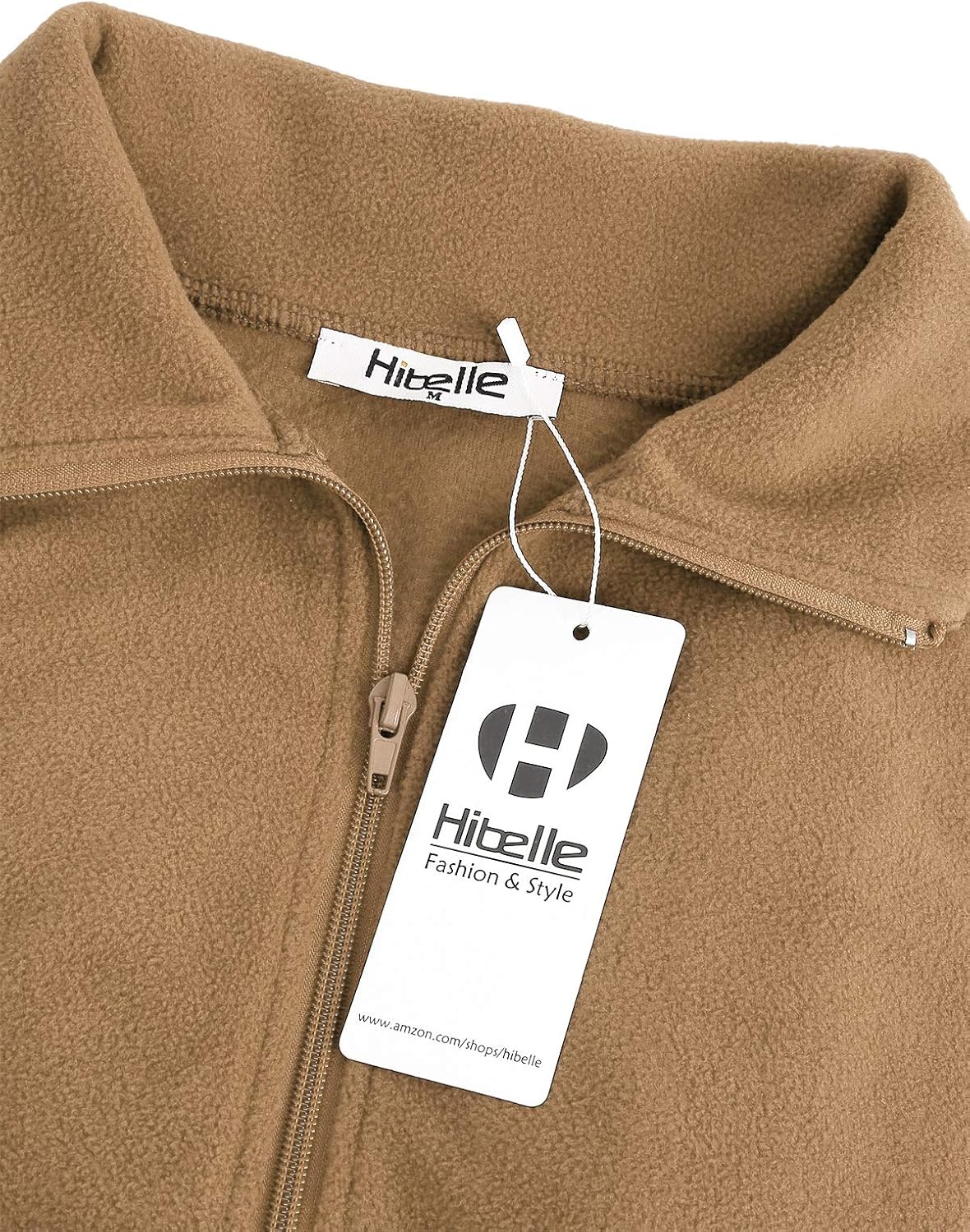 Hibelle Women's Outdoor Full-Zip Thermal Fleece Jacket with Pockets