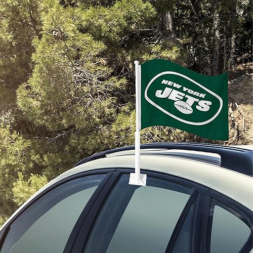 Vista 251 de Rico Industries NFL - Bandera de doble cara para automóvil, accesorio para auto