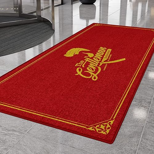 Miniatura 9 de MAOVOT Tapetes personalizados para interiores y exteriores, tapete de piso comercial con logotipo personalizado con respaldo de goma antideslizante