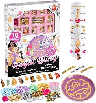 Fashion Angels Disney Princess Royal Bling DIY Jewelry Kit