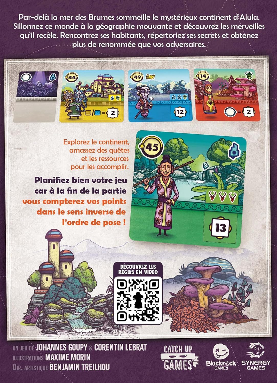 Faraway - Lote de extensión para el pueblo de la parte inferior, versión francesa + 1 Decap Blumie (Faraway + Pueblo)