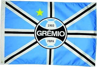 BANDEIRA OFICIAL GREMIO 2 PANOS - 0,90 X 1,30M
