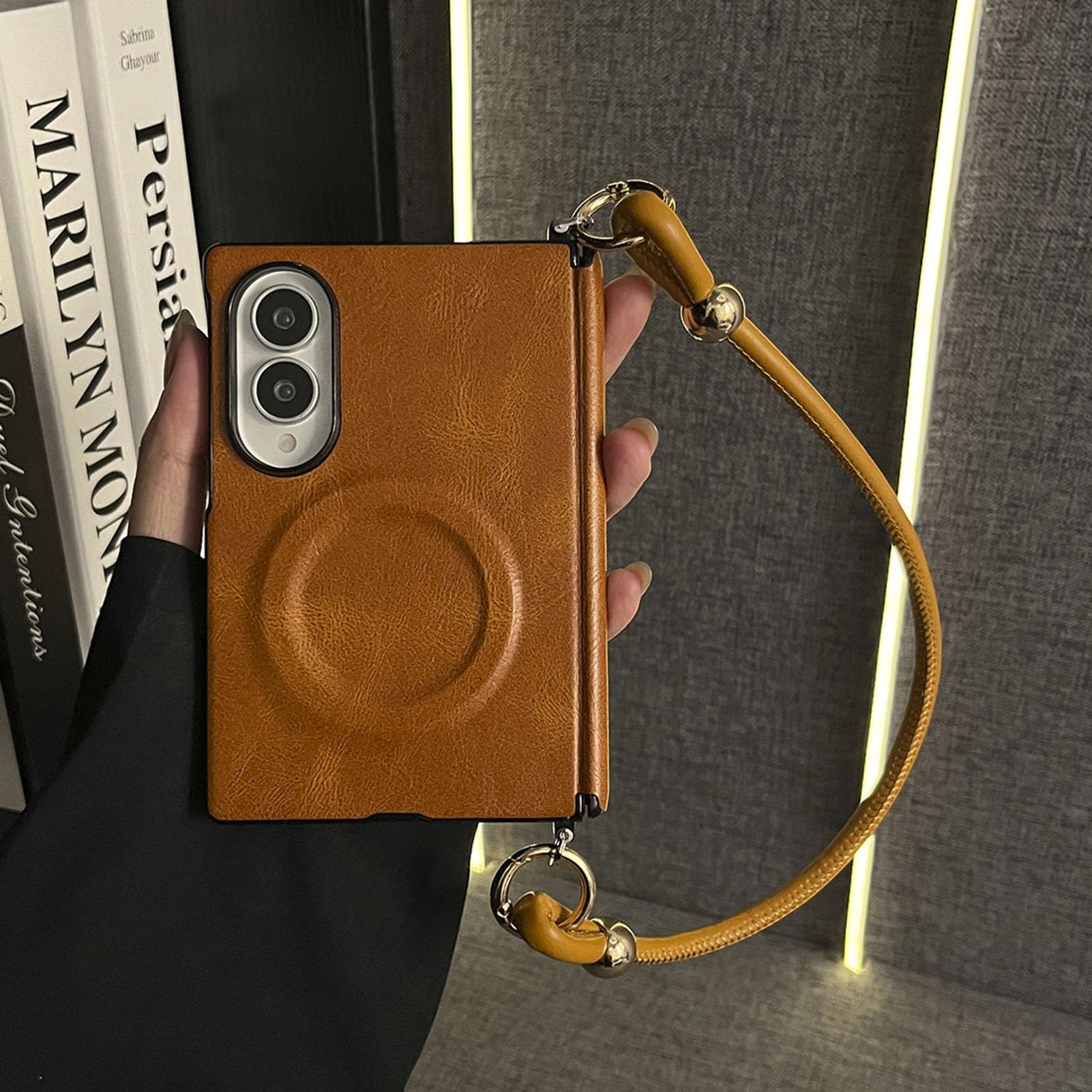 Bransoletki etui do Samsung Galaxy Z Fold 8, magnetyczne matowe