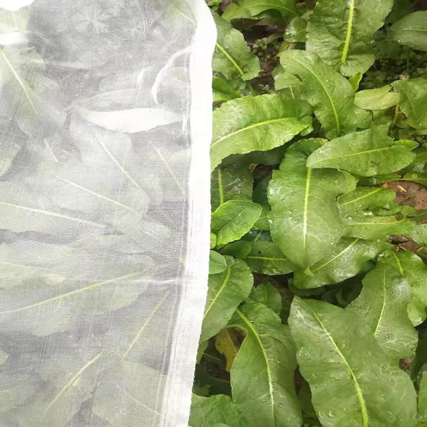 Garden Netting Screen Netting 6.5x10ft Plant Covers for Protect Plants Fruits Flowers Vegetables, Greenhouse Row Cover Patio Protection