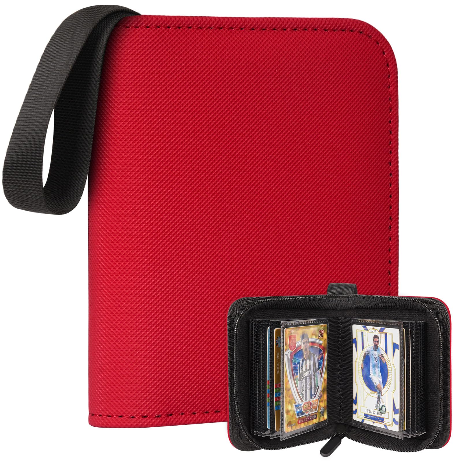 mini baseball card binder 4 Pocket for 160 Sleeves, Card Folder Ablum for Trading Cards Collection for Sports Cards, Cards, Game Cards, TCG Binder Fit for MTG, Gift for Card Collector ( Keep your collection organized and protected with the UniKeep Mini Baseball Trading Card Holder 990 / 440 Premium Pocket