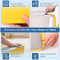 Vista 5 de Bloques de Escalada de Espuma Captivantes No Tóxicos para Niños Pequeños – Juego de Juego Suave de 6 Piezas para Habilidades Motoras, Gateo