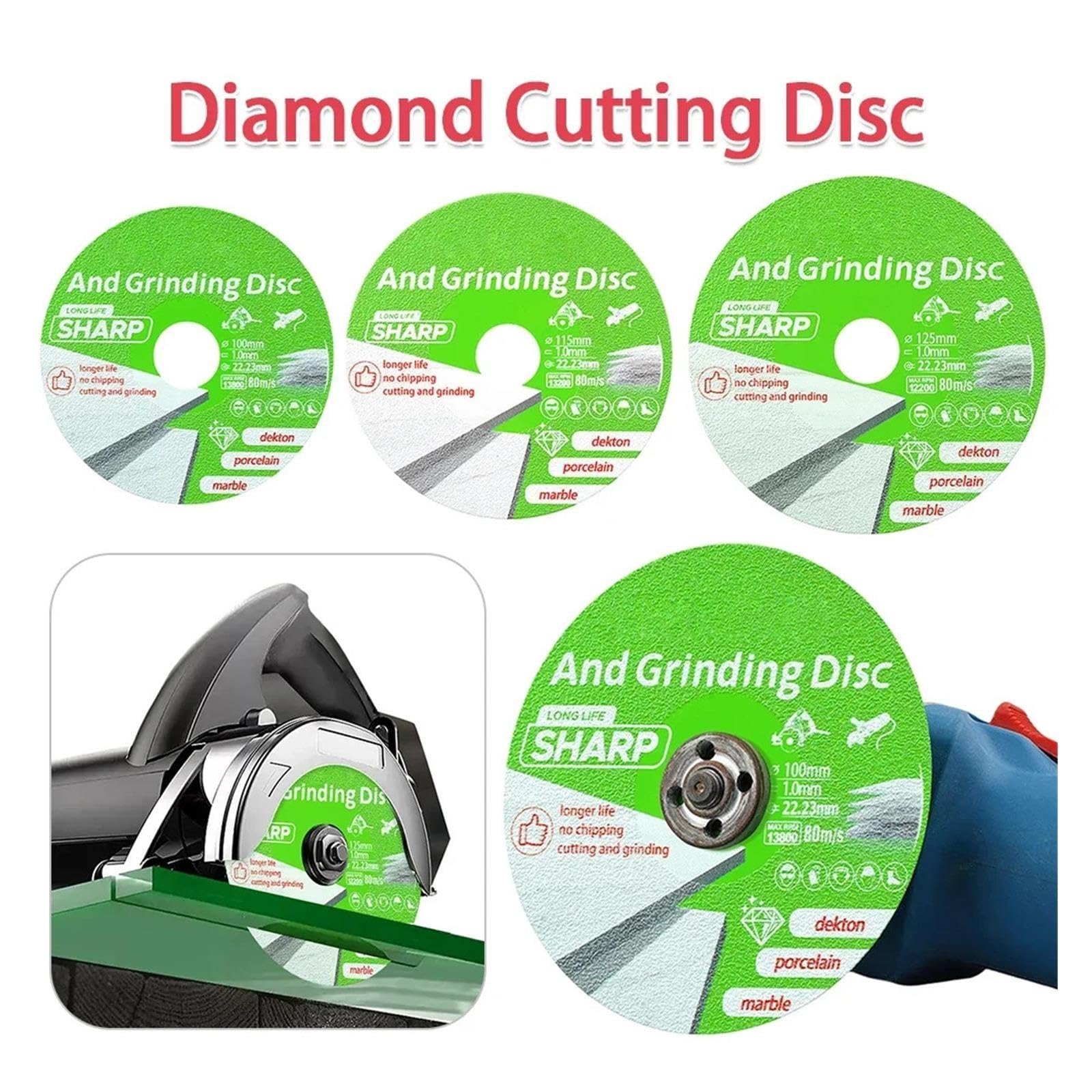 Disco De Corte De Diamante Multifuncional