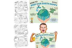 Geosar Educational Classroom Decoration: Earth Day Projects for Kids and Classroom Wall Decor
