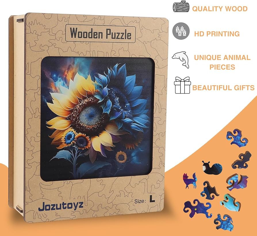 高級木材パズル　木製オブジェ　size：49cm×32cm 81sp23zksXL._AC_UF894,