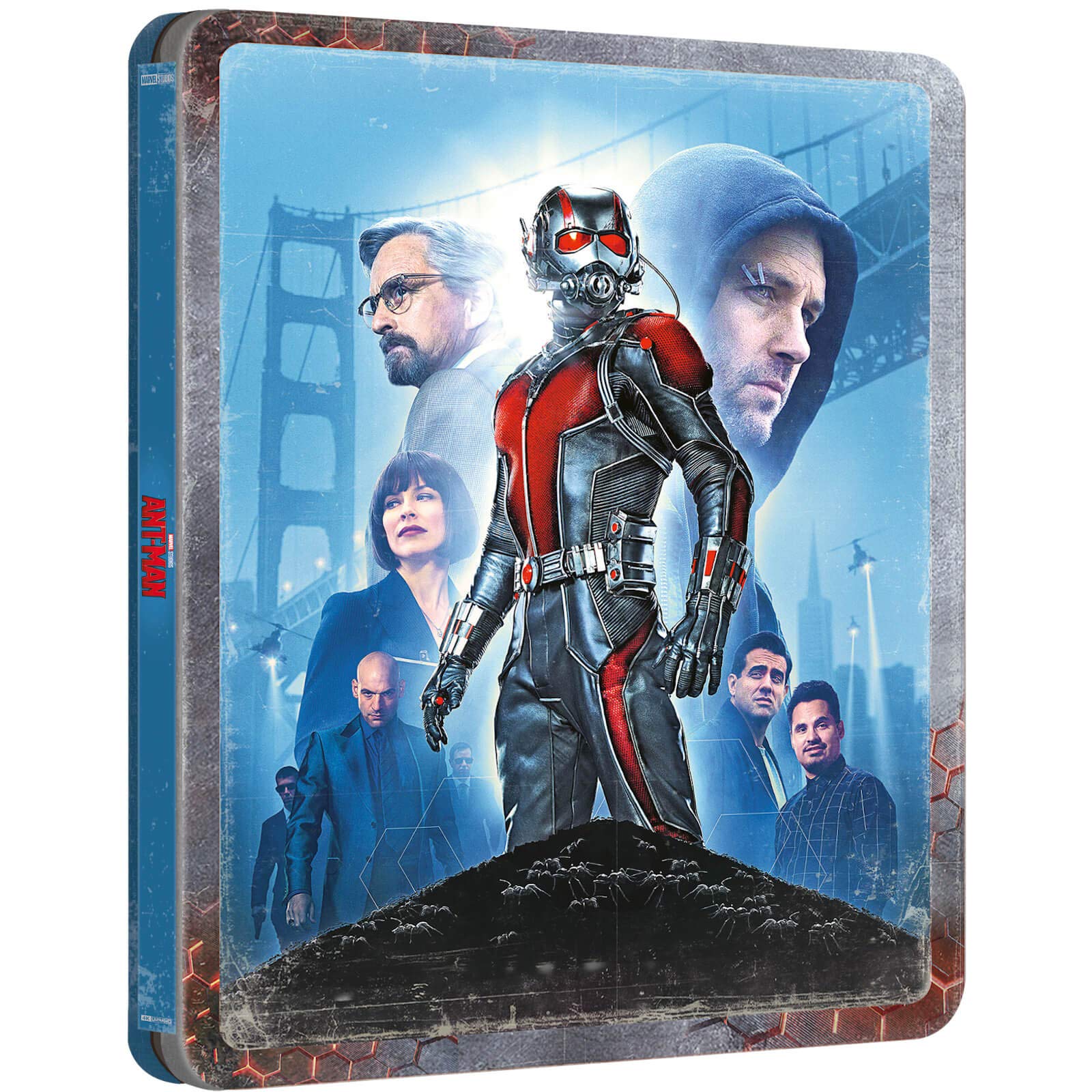 Ant-Man 4K Ultra HD Limited Edition Steelbook / Import / Includes Region Free 2D Blu Ray