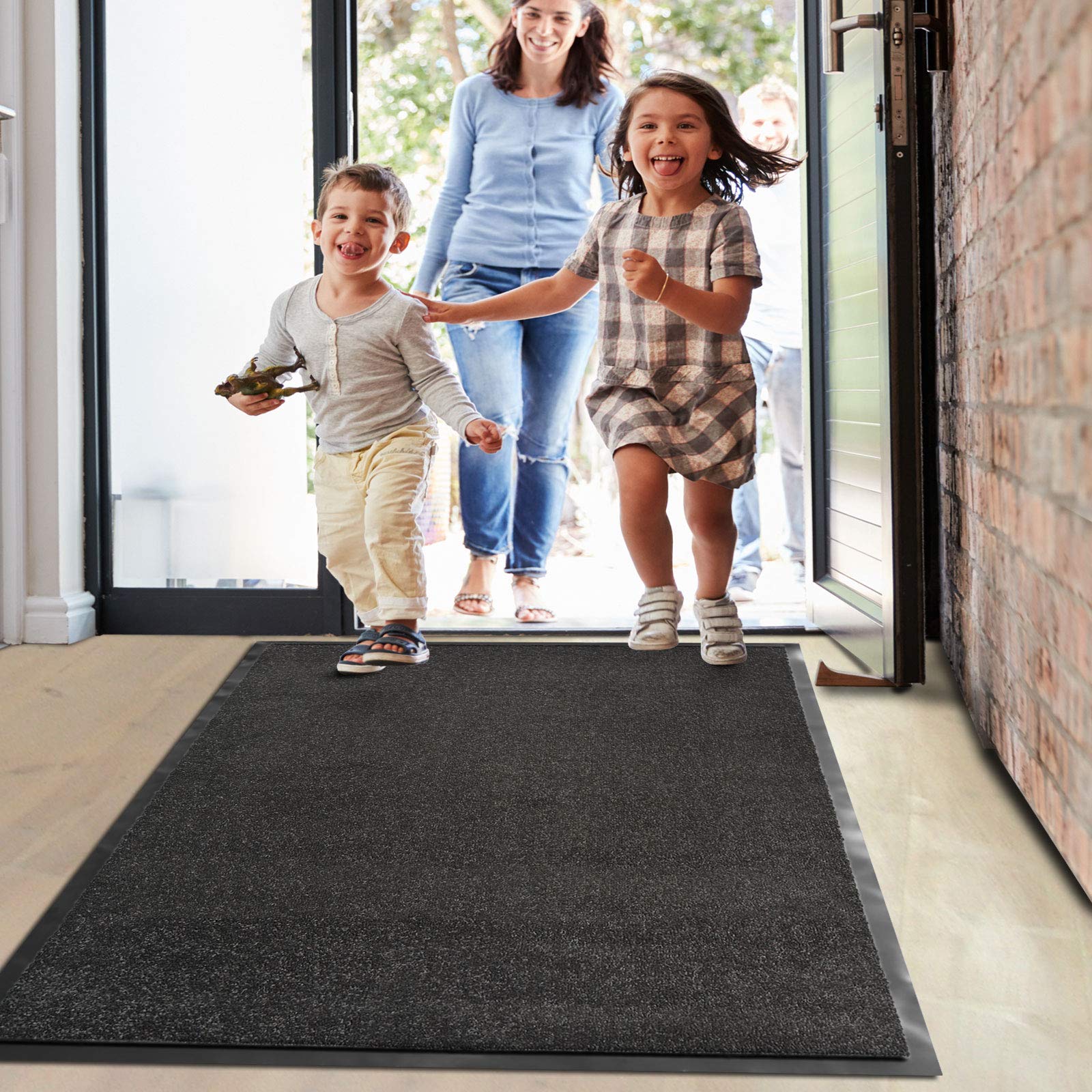 Zerbino Interno ANTISCIVOLO Lipari - Tappeto Asciugapassi Per Ingresso Casa | Polypropylene | Misure 40x60cm - Foto 4