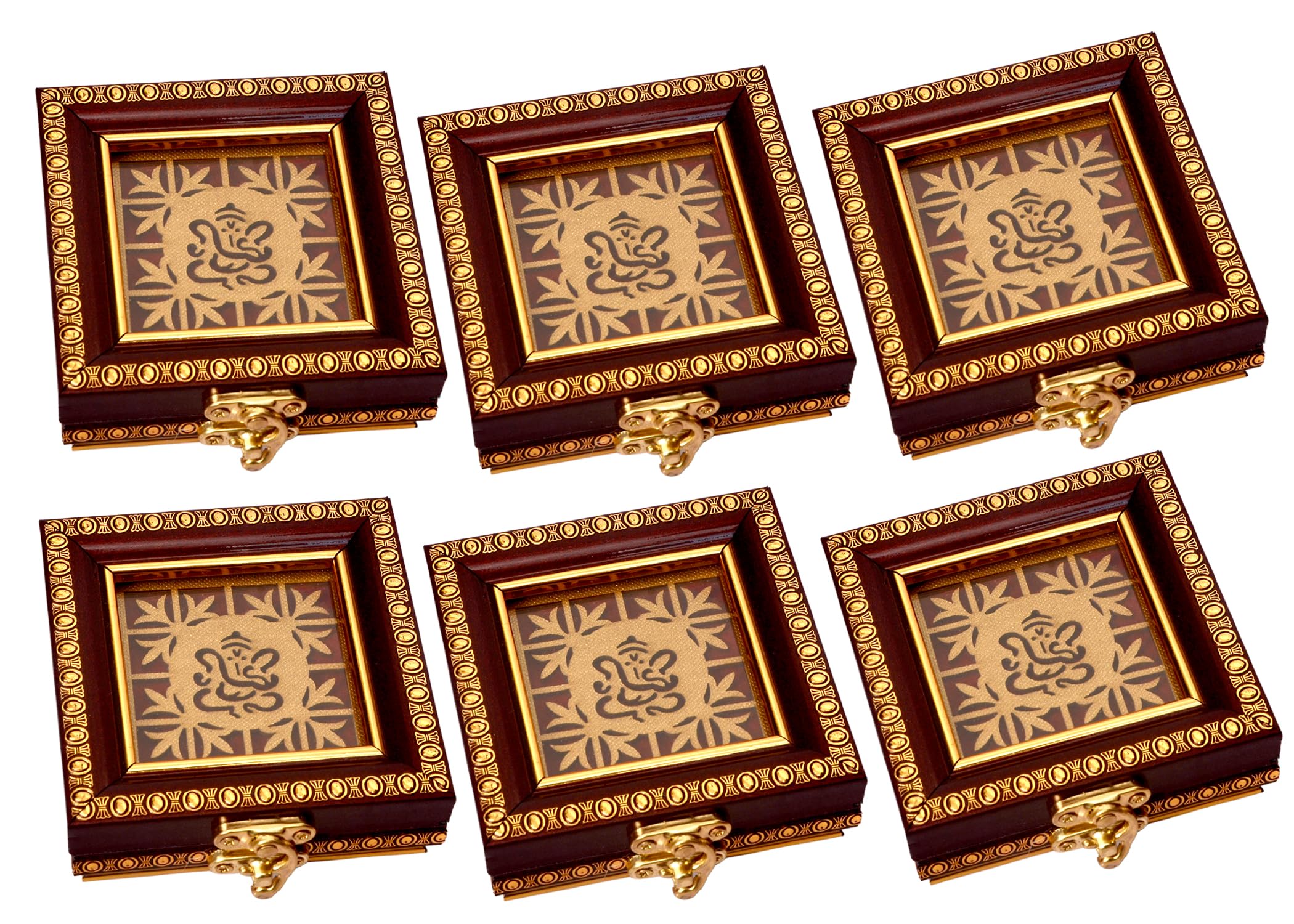 RAJAS Rajas Ion Gold 3箱セット MAHARAJA Silver Gold sikka Box Holder Sahagun Return Gift box