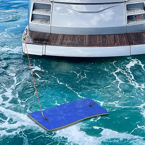 Miniatura 11 de MADOG - Tapete de agua flotante para exteriores de 6 x 2 pies para adultos, playa, lago, océano, piscina, tamaño grande, 3 capas, resistente a