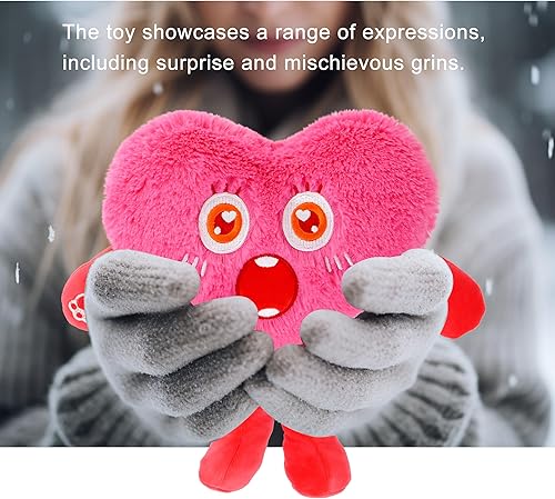 Miniatura 7 de Tiralia Juguete de peluche Red Love, cojín pequeño de corazón, mini peluche de San Valentín, decoración de corazón, recuerdo de regalo de propuesta