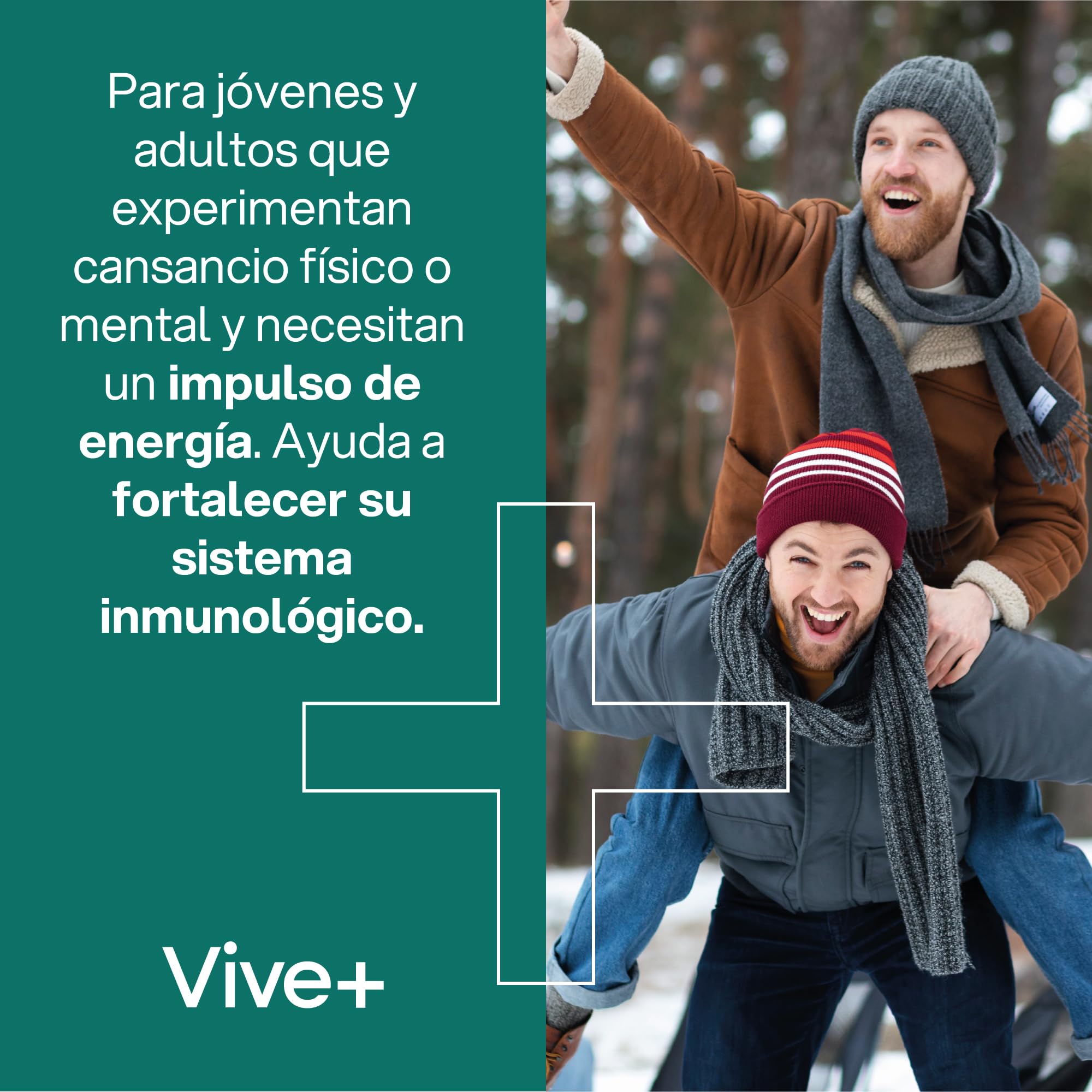 Vive+ Jalea Real – 12 Viales – Suplemento Energético Natural con Vitamina C – Refuerza el Sistema Inmunológico y Reduce el Cansancio – Fórmula Concentrada para Vitalidad y Bienestar