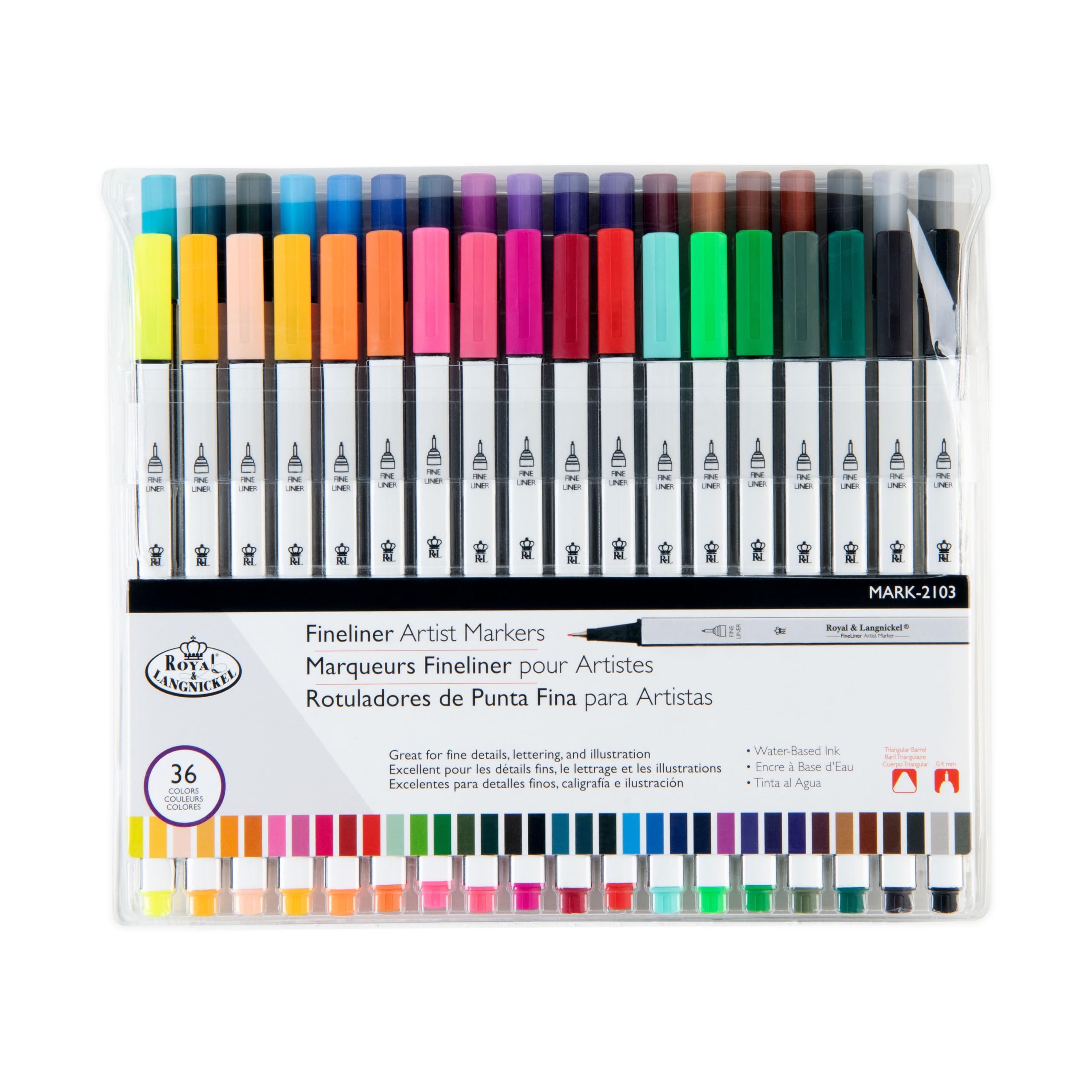 Royal & Langnickel Fineliner Artist Markers in PE
