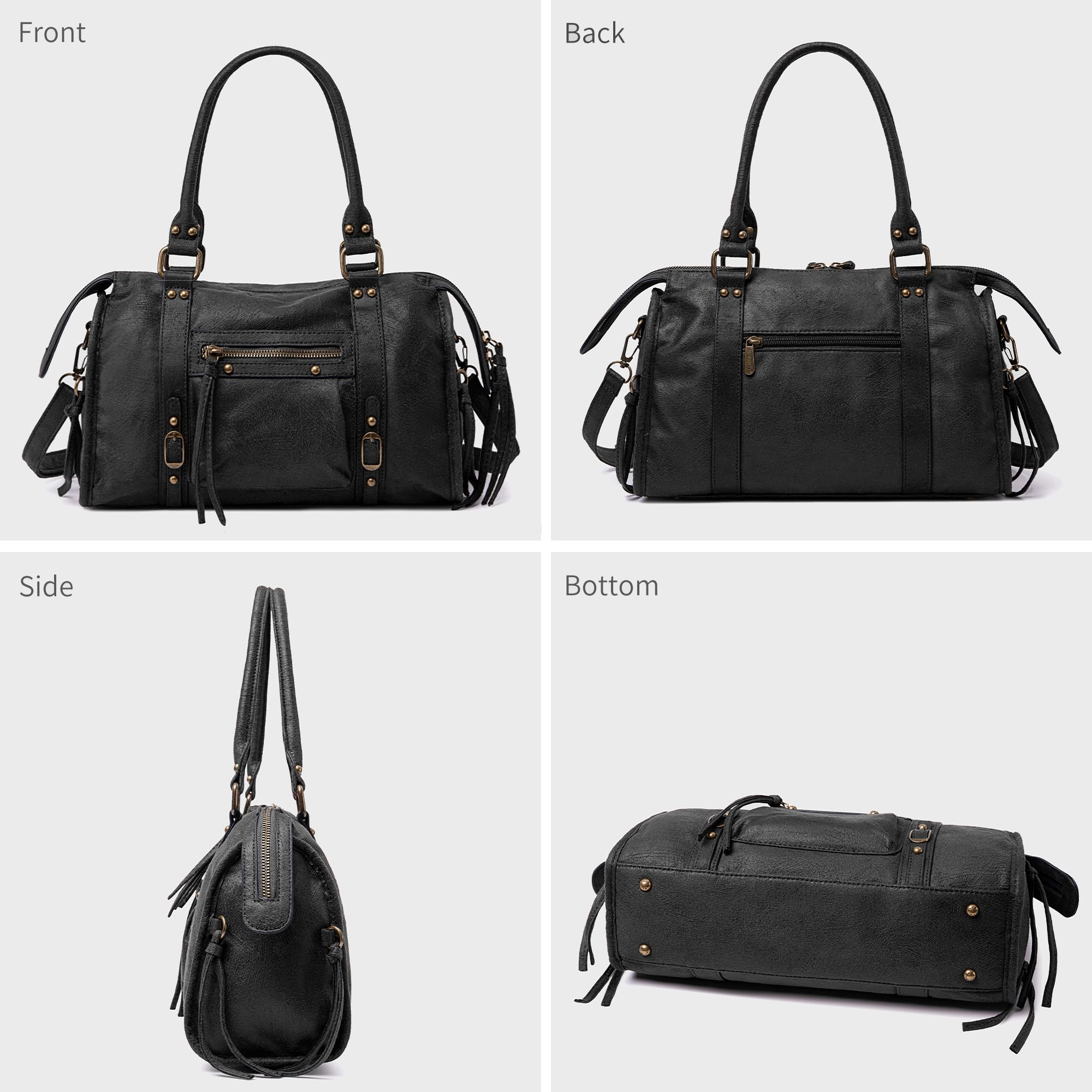 David Jones – Bolso pequeño con correa para el hombro ante
