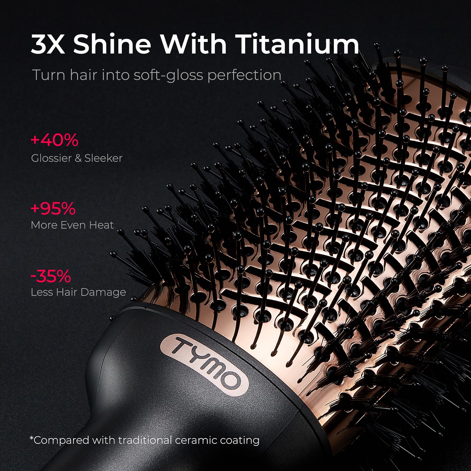 TYMO Hair Dryer Brush - 4 in 1 Styler -3