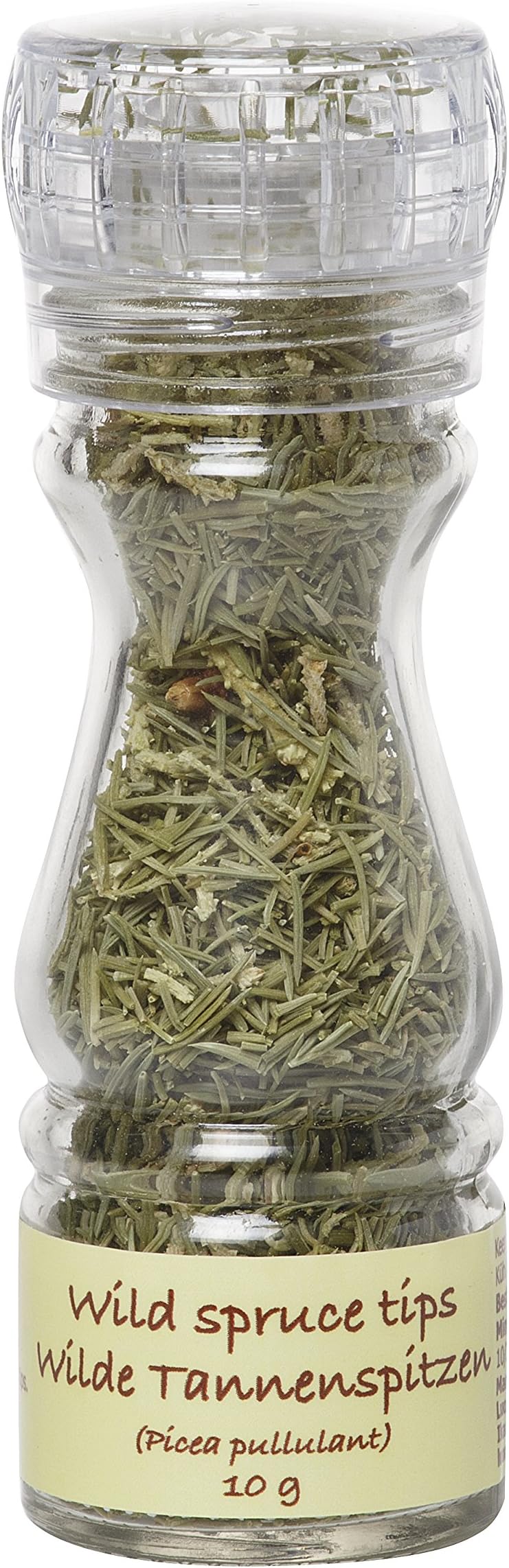 Freeze-Dried Wild Spruce Tips. Real SUPERFOOD in a Grinder.
