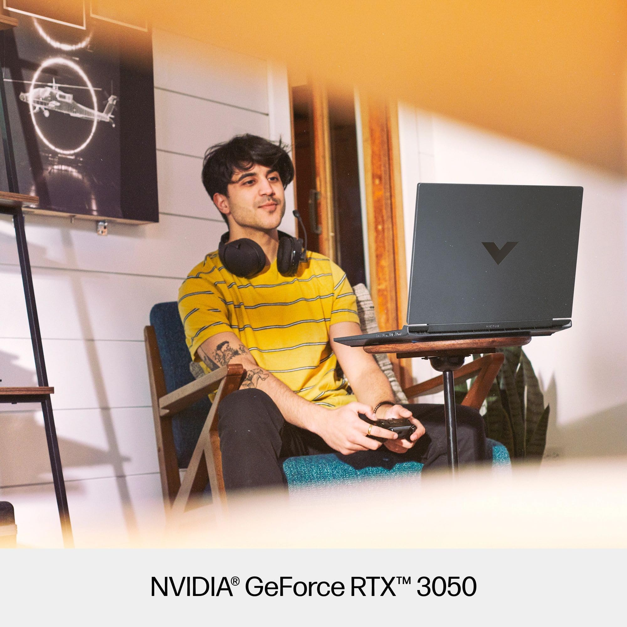 HP Victus 15-fa2001slx, Notebook, Intel Core i5-13450HX, 16 GB RAM, 512 GB SSD, NVIDIA RTX 3050 6GB, 15,6" FHD IPS 144Hz, Laptop, 720p TNR Cam, FreeDOS 3.0, Portatile, Grigio