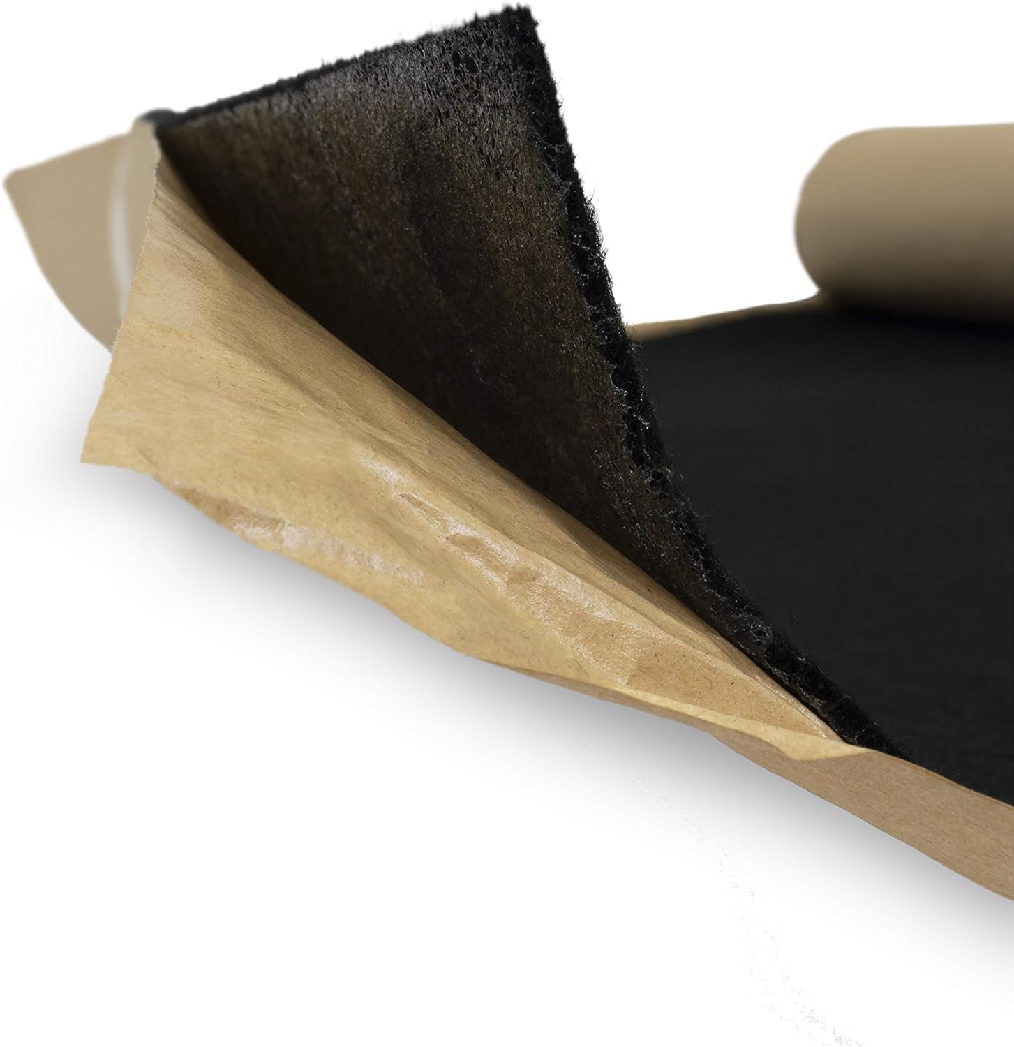 NVX 32 Square Feet Black Subwoofer Box/Trunk Liner Carpet with Adhesive Back