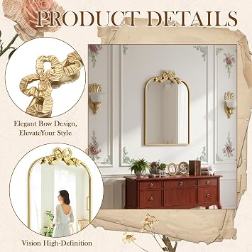 Vercraft Gold Bow Mirror 27