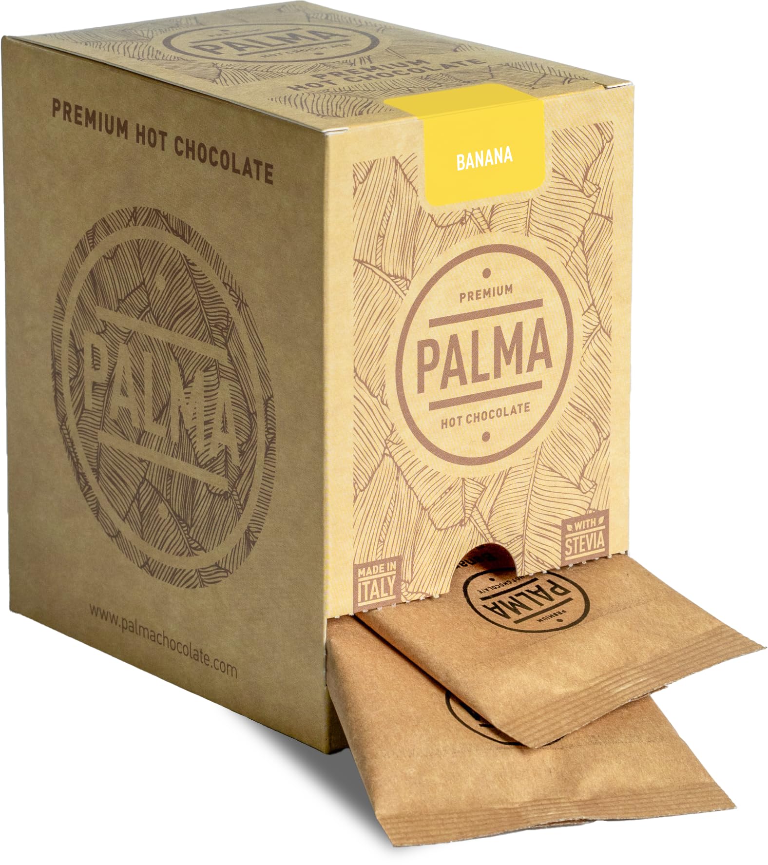 PALMA Italian Hot Chocolate Sachets - Milk Chocolate | 500g (20 Servings) — view 15