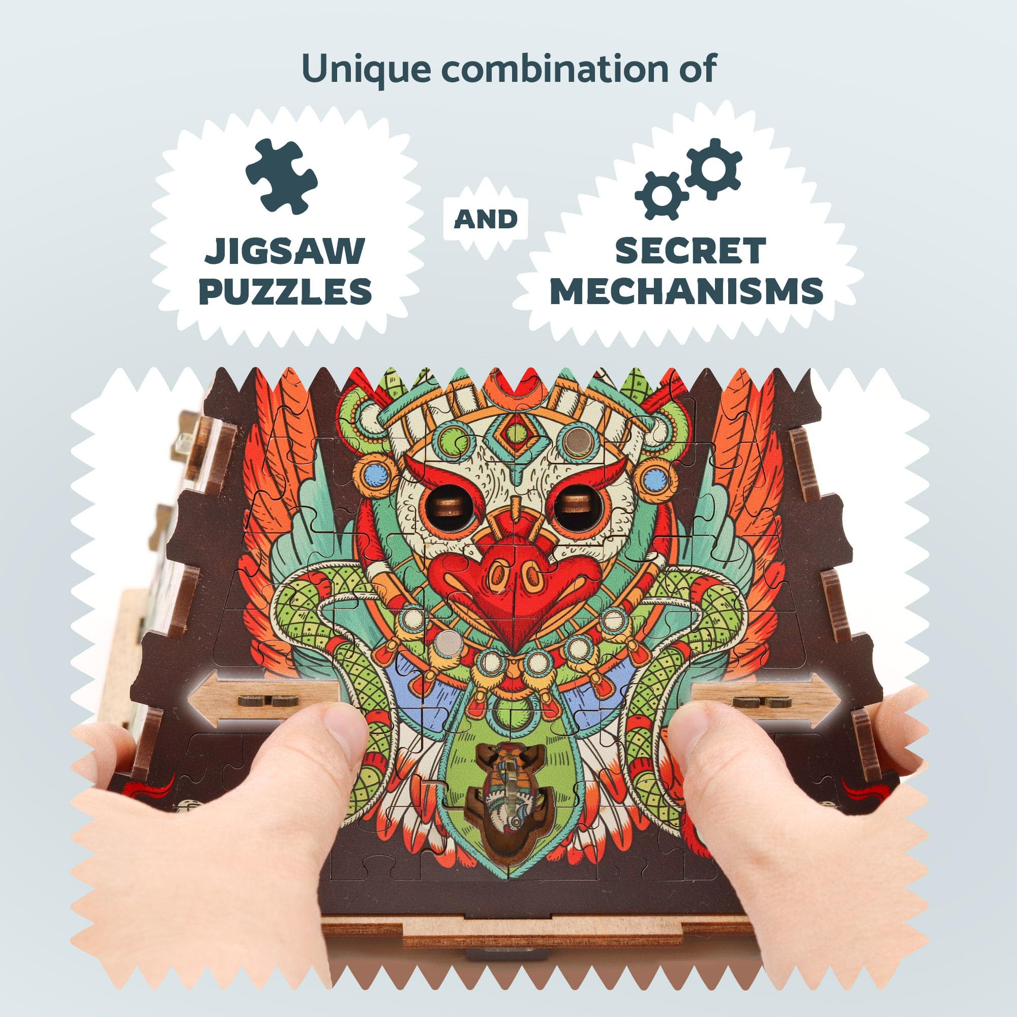 Amazon.com: iDventure Cluepuzzle Pyramid of The Sun | Puzzle