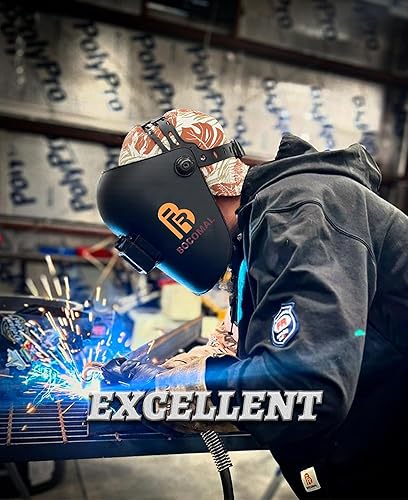 Miniatura 10 de BOCOMAL Tapón de soldadura CAT2 resistente al fuego de peso medio impreso 6 tapas de soldador de panal, paquete de 2