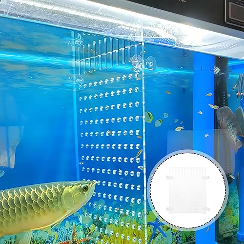 Miniatura 5 de 1 tablero divisor acrílico para pecera con ventosa, cría mixta para mantener diferentes peces separados