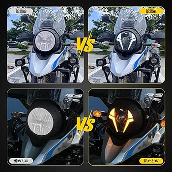 Vストローム250用 LED ヘッドライト+風防+ 拡張ラックキット Vストローム250用 LED ヘッドライト+風防+ 拡張ラックキット