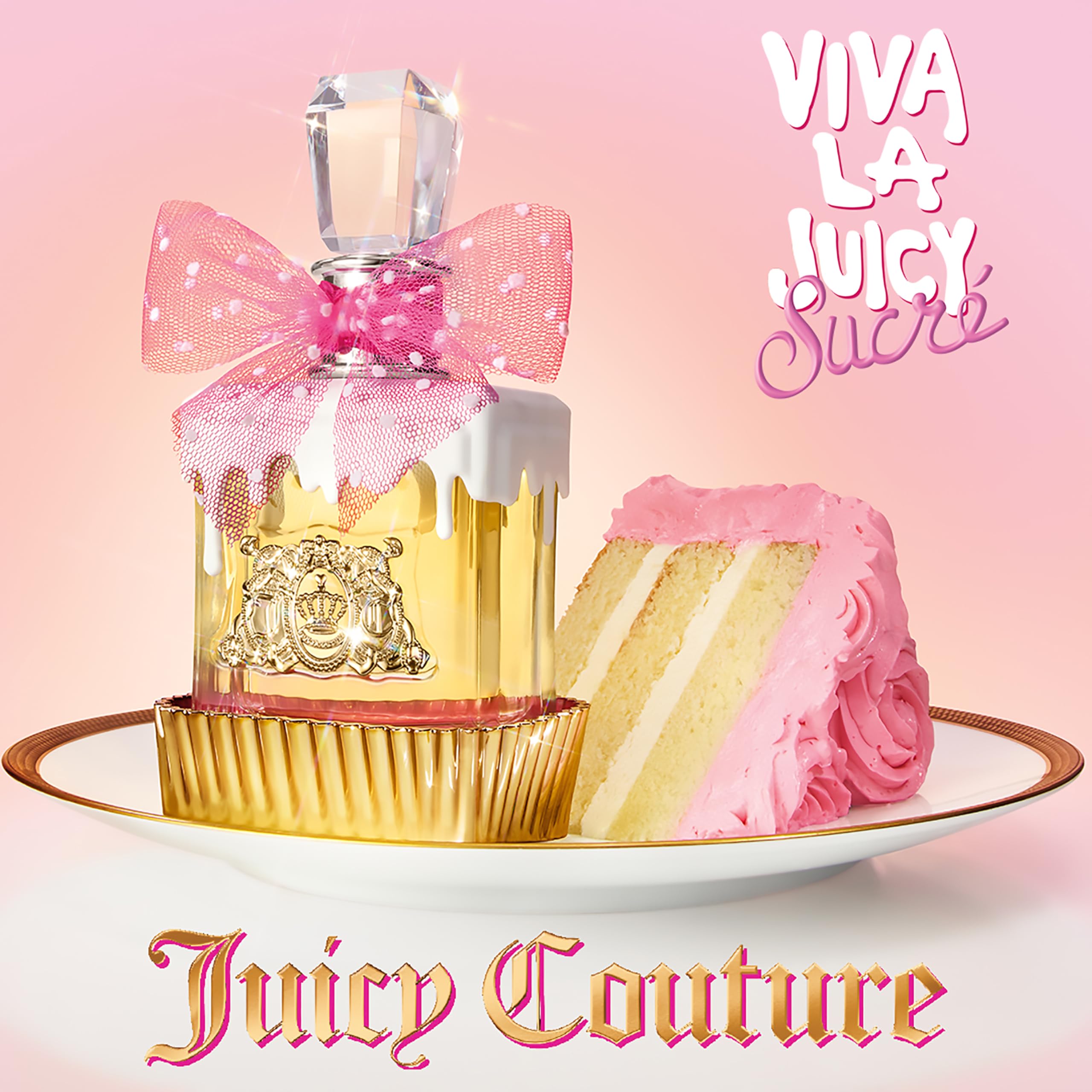 Juicy Couture – Viva La Juicy Sucré 3-teiliges Set, Gourmand-Duft mit süßem Amber, Mandarinen & Vanille, Unwiderstehliches Eau de Parfum für Damen, Langanhaltende Damendüfte für das Viva-Girl