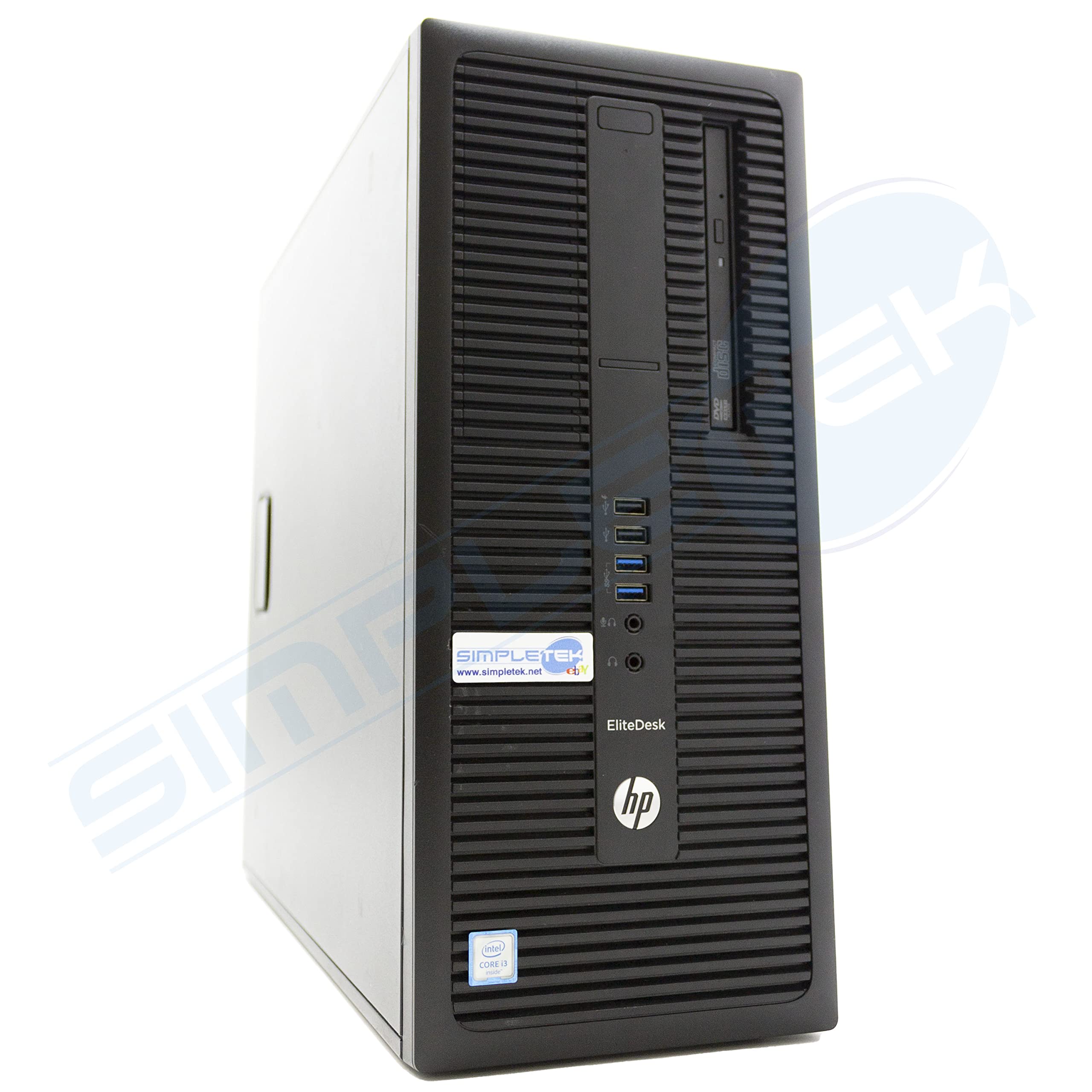 HP Computer Desktop EliteDesk 800 G2 Tower | Windows 11 Pro - Core i3 3.90GHz 16GB RAM 240GB | interfaccia Seriale RS232 COM MCN PC Fisso Aziendale Ufficio Casa Lavoro (Ricondizionato)