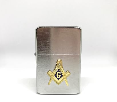 Freemasons Thunderbird Vector Pocket Lighter Stainless Steel Single Torch Cigar Lighter Cigar Cutters by Jim