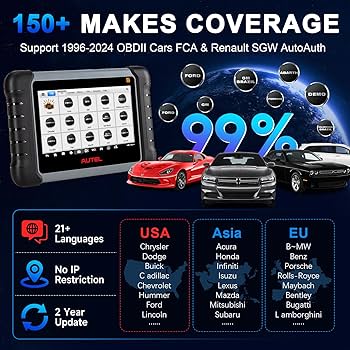 Amazon.com: Autel Scanner MaxiPro MP808Z-TS with 2 Year Updates