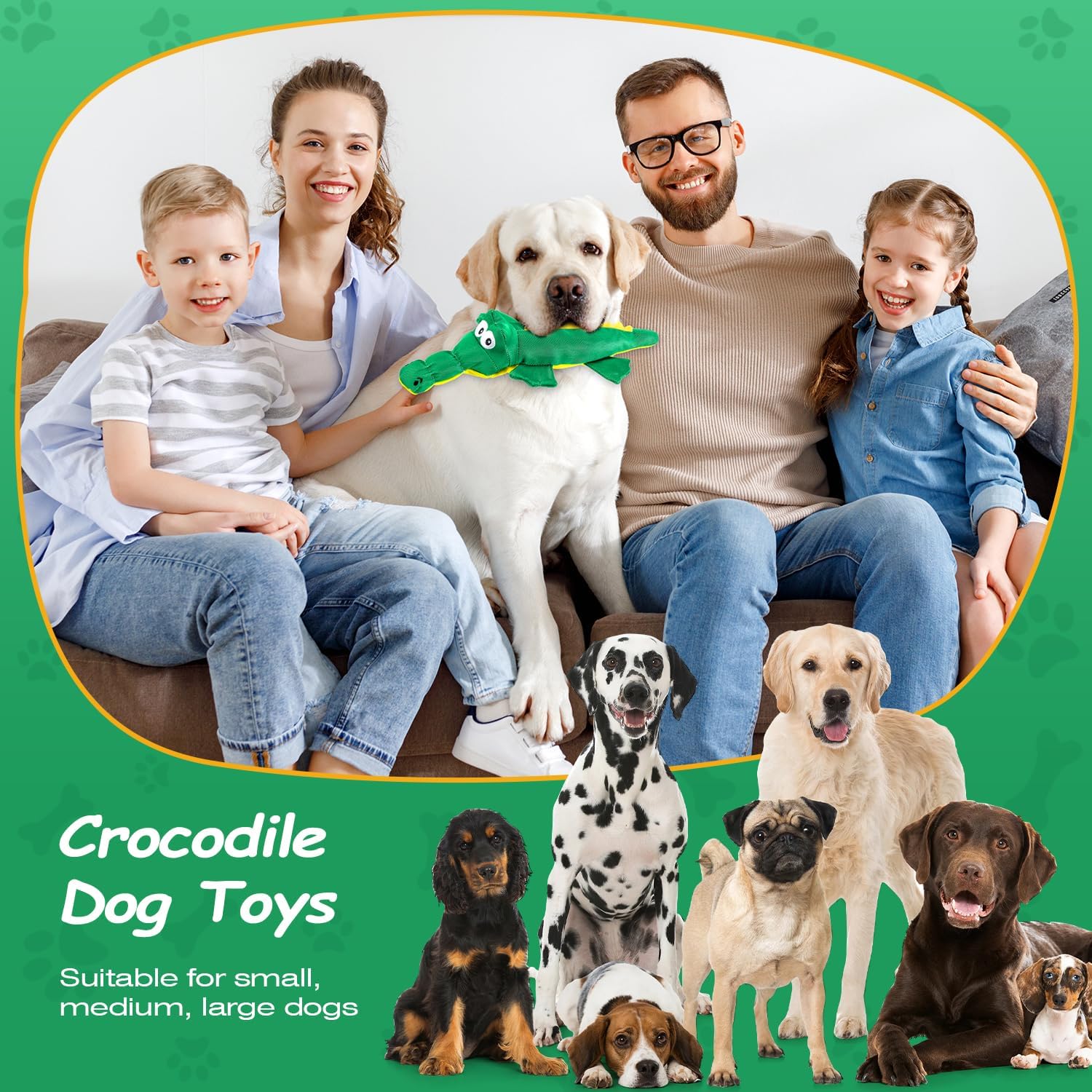 アグレッシブな噛むための犬のぬいぐるみ 大型ぬいぐるみ 犬のおもちゃ、アップグレード10倍耐久性ダイニーマ犬きしむおもちゃ、大型犬の