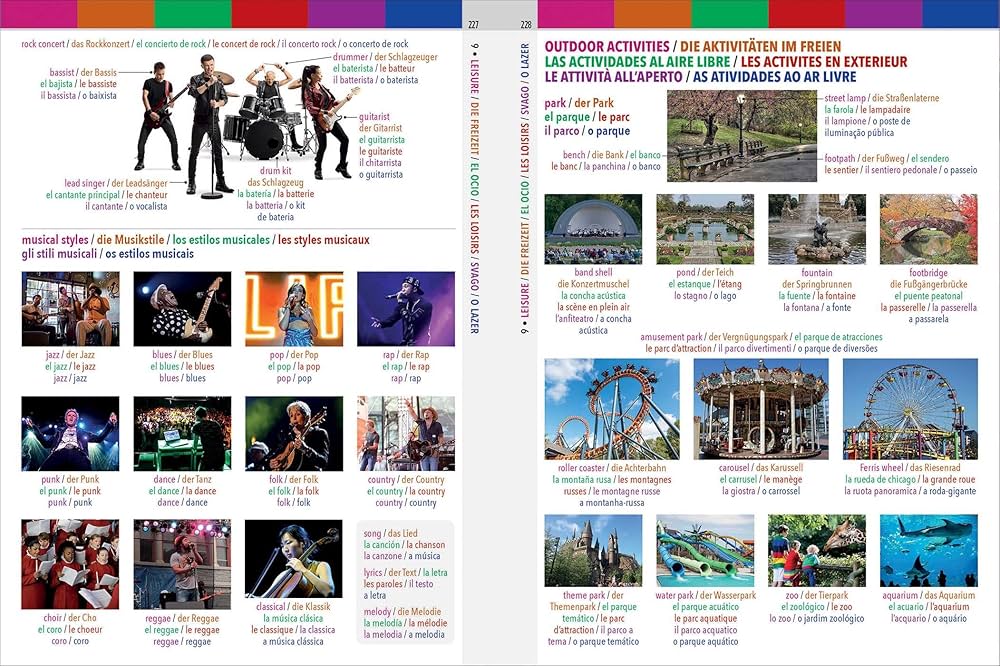 Amazon.com: 6-Language Visual Dictionary: 9781667200477