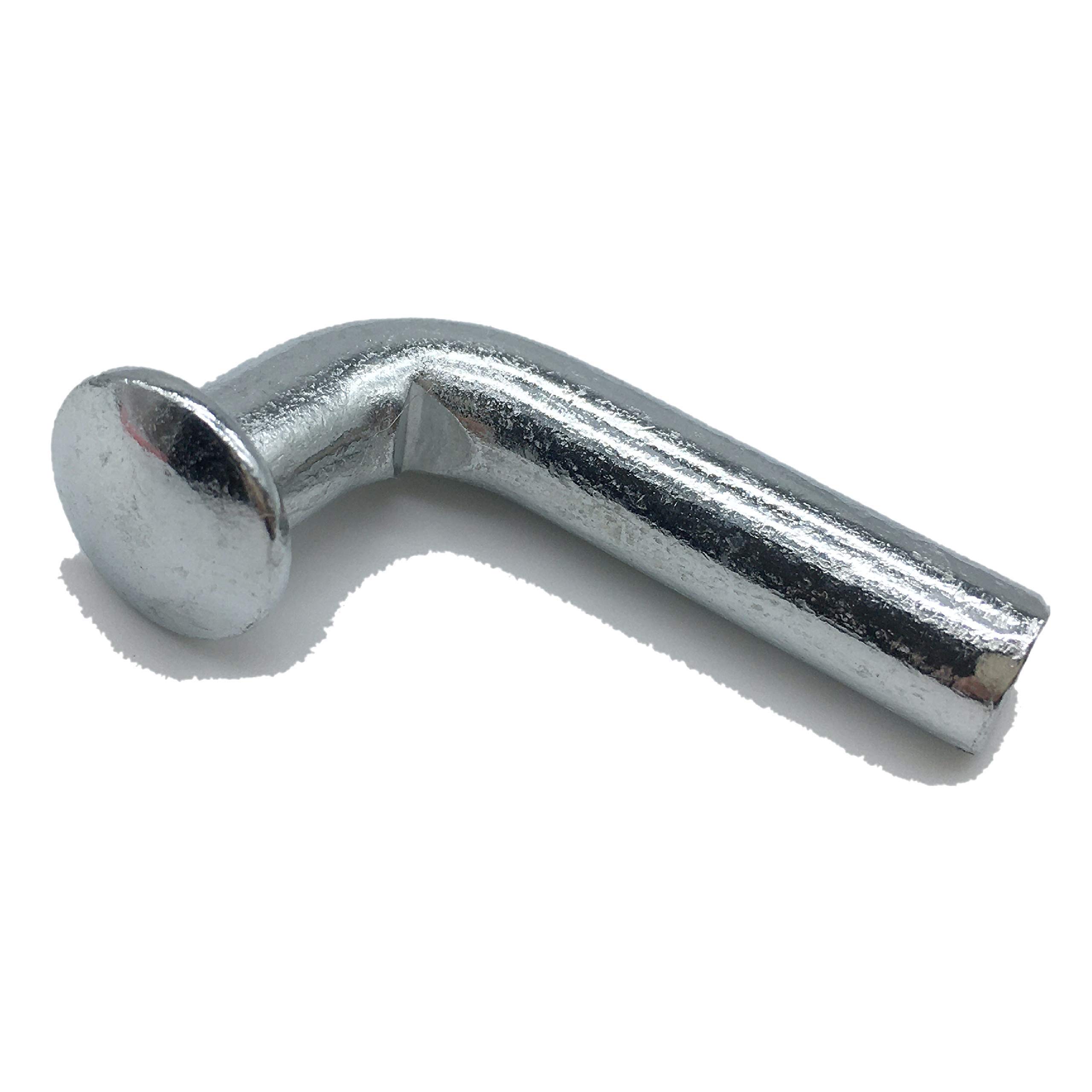 Pallet Rack Drop Pin, Universal Beam Locker Safety Bolt, 17/32″ | 0.53″/13.5 mm Round Head, Φ 5/16″ | 0.31″/8 mm Diameter, 1 57/64″ | 1.89″/48 mm Length, 1 Pack, 50 Pcs/Pack, 7/L/J Bolt RM8×48