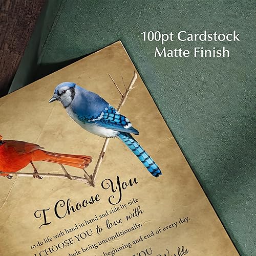 Miniatura 5 de Arte de pared con texto en inglés "I Choose You" (I Choose You) - Arte de pared con texto en inglés «I Choose You» («I Choose You») – Love Wall Art.