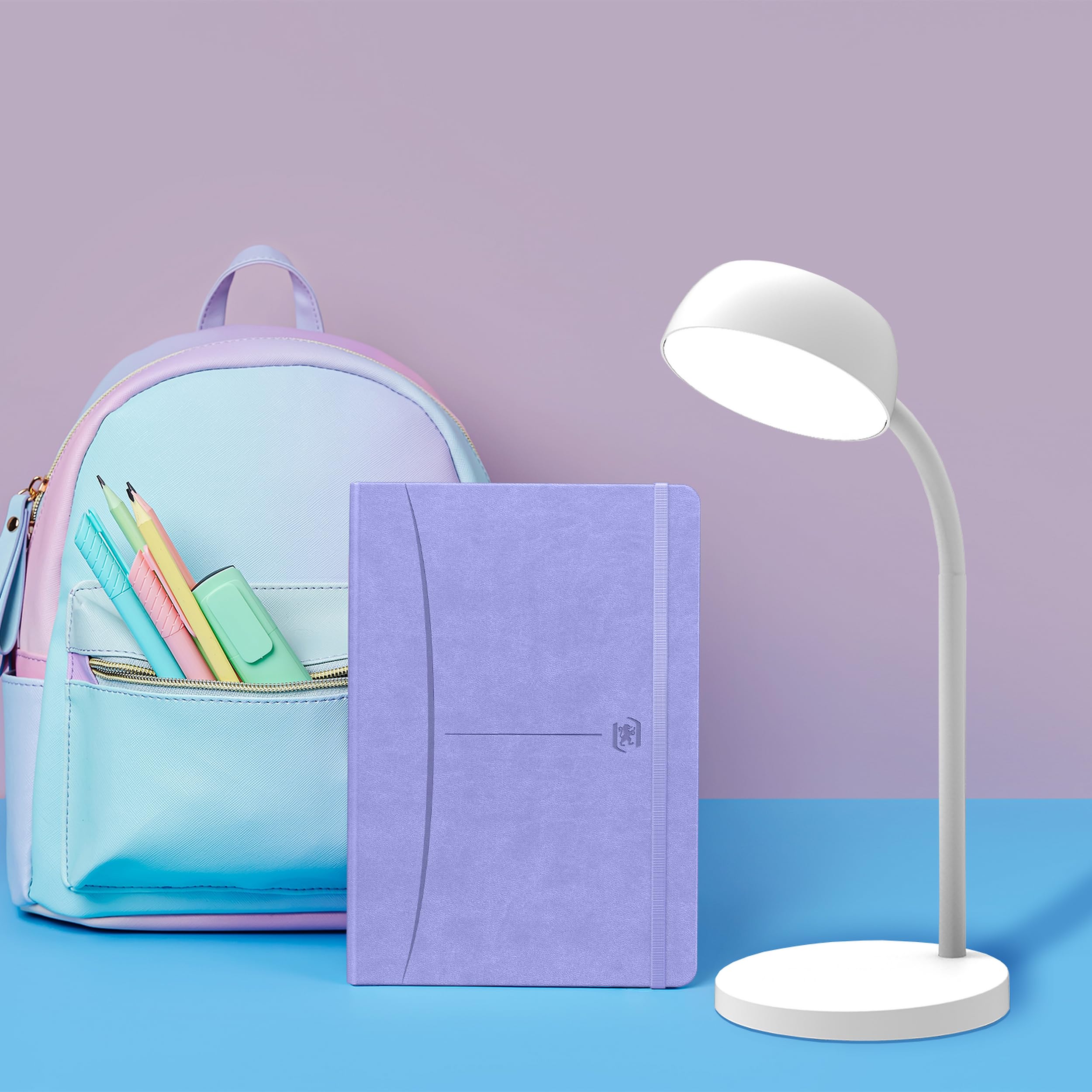 Unilux Lampe de bureau Led intégrée Tamy 6 W - Bras flexible - blanc