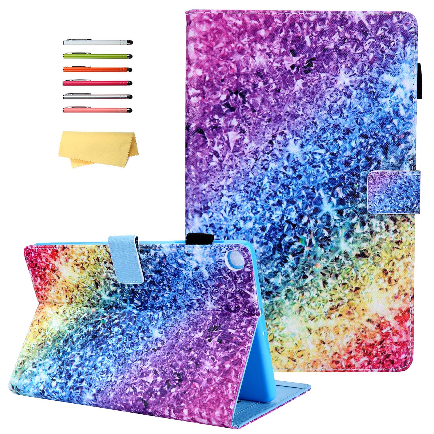 UUcovers Case for Samsung Galaxy Tab S5e 10.5 inch Tablet 2019 (SM-T720/T725/T727) with Pencil Holder Pockets [Auto Sleep/Wake] Multi-Angle Viewing