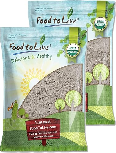 Vista 14 de Food to Live Polvo de clavo orgánico – Sin OMG, vainas de clavo finamente molidas, puras, veganas, especias a granel. Buena fuente de vitamina K