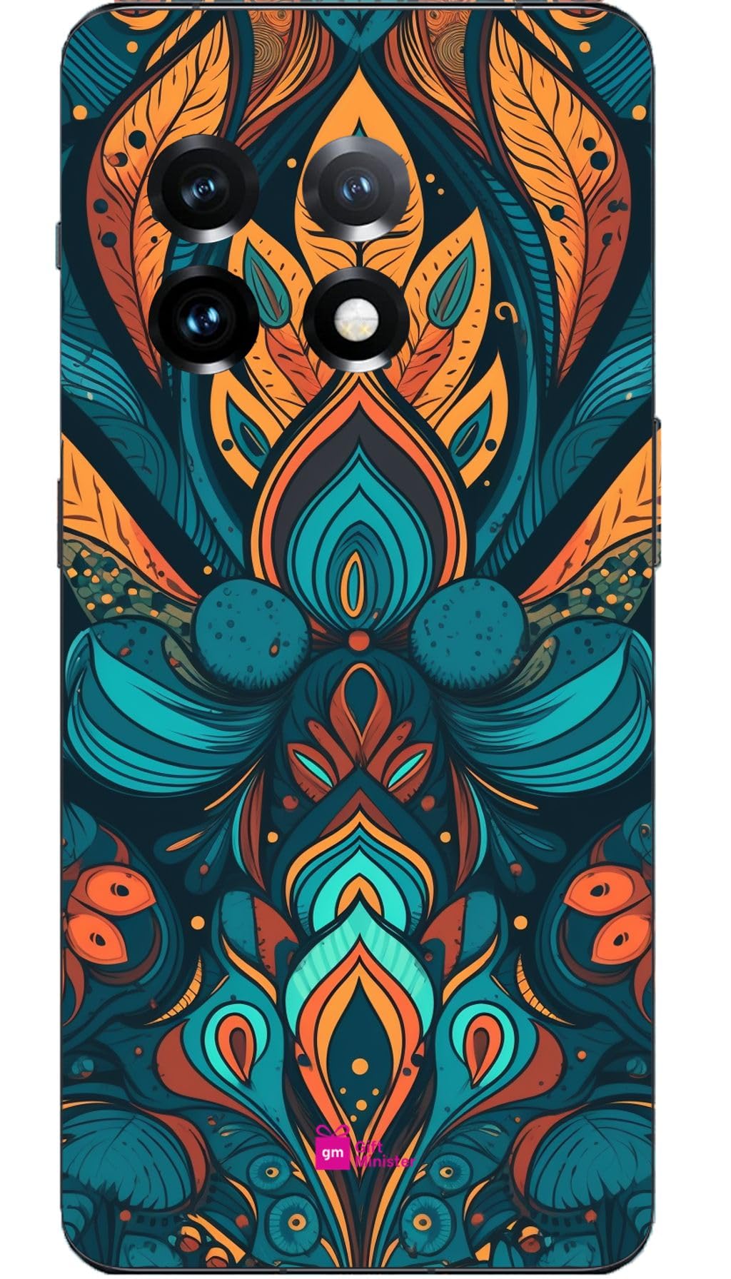 Gift Minister Silicone Designer Cover for One Plus 11 R Saddle Brownnone - Mystic Abstract Seamless Pattern India Bright Lightweight Flexible Dustproof Comfortable Grip Anti-Fingerprint 1Pcs 1696F (B0CKHZH2LG) Amazon Price History, Amazon Price Tracker
