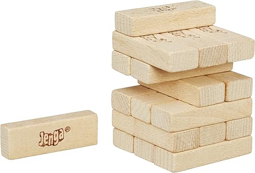 Miniatura 2 de Hasbro Gaming Jenga Mini juego marróna