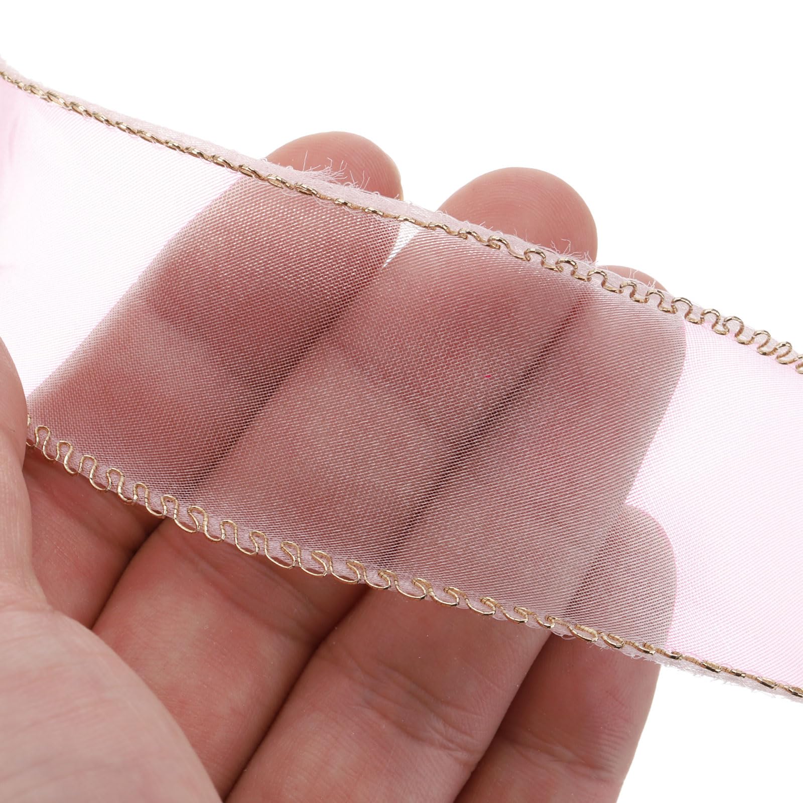 PATIKIL Organza Wired Ribbon - Image 4